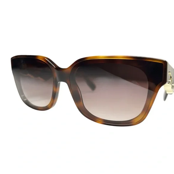KARL LAGERFELDKL616S Cut Out SignatureSunglasses - Tortoise Shell + Gold
